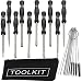TOPEMAI Carburetor Adjustment Tool Kit for Common 2 Cycle Small Engine 10Pcs with Carburetor Cleaning Brush Needle