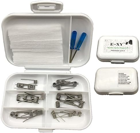 Jomohoon Prebuilt Coil 6 in 1 Coils Box Kit Wire