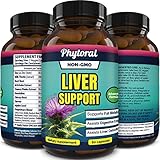 Liver Cleanse Detox Weight Loss and Energy Supplement for Women and Men Liver Health Complex with Milk Thistle Dandelion Berbine & Burdock  Antioxidant Support - Boost Immunity By Huntington Labs