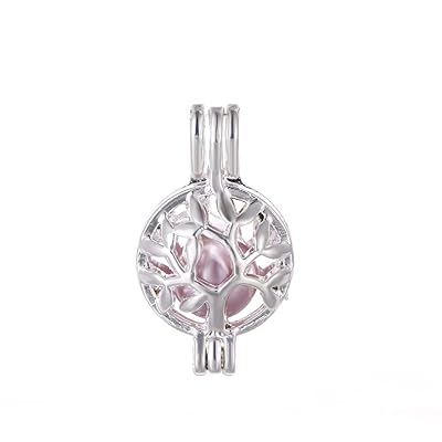 10pcs Silver Pearl Cage Locket Pendants, Essential Ireland Ubuy