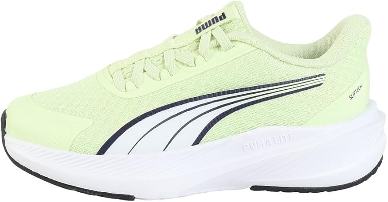 Dasher Lite SLIPTECH PS Baskets Apple Spritz-Deep Plum White, Pointure 35 pour Enfant, Apple Spritz Deep Plum PUMA Blanc, 35 EU