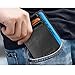 Famavala Minimalist Genuine Leather Front Pocket Wallet-Slim RFID Blocking Wallet Money Clip (Black)