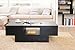 ioHOMES Lansing Rectangular Coffee Table with Storage, Black