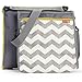 Skip Hop Baby Infant & Toddler Central Park Waterproof Convertible Outdoor Blanket & Detachable Cooler Bag, Multi Chevron