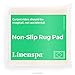 Linenspa Non-Slip Area Rug Pad - 3 x 5 Feet - Excellent Grip - Indoor - Rubberized