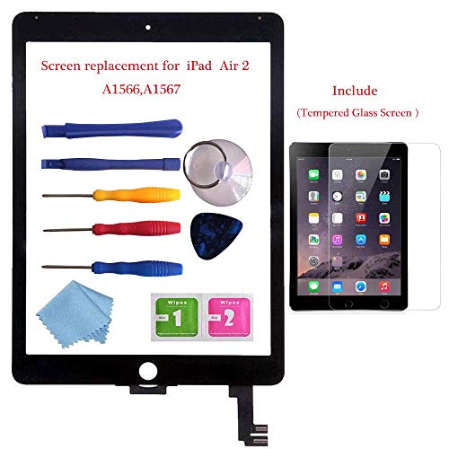 image for bosstouch for iPad Air 2 Glass Touch Screen Digitizer Replacement Kit 
