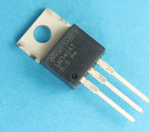 12pcs LM340AT-5.0 1A 5V LDO Voltage Regulator TO-220 National Semiconductor