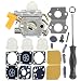 Milttor 308054013 308054012 C1U-H60 Carburetor Carb Kit Adjustment Tool Fit 26cc 30cc 308054003 308054004 308054028 308054043 309368003 985624001 Ridgid RY0970 Leaf Blower Brushcutter Trimmer primary