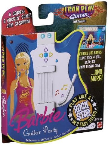 barbie playing guitar