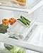 Home Basics Stackable Egg Holder for Refrigerator, Clear (21 Egg Holder)