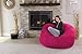 Chill Sack Bean Bag Chair: Giant 5' Memory Foam Furniture Bean Bag - Big Sofa with Soft Micro Fiber Cover - Pink