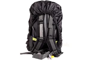 Black Waterproof Backpack Rain Cover Women Men Waterproof Rain Accessories for Hiking,Camping,Biking,Outdoor,Traveling 1pc Cl