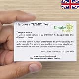 SimplexHealth Total Hardness Water Test Kit 10 Tablets YES/NO view 2