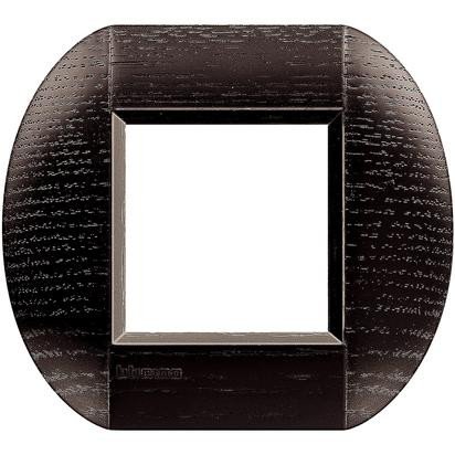 BTicino LIVINGLIGHT lnb4802lrw – ll-placa 2 m Oak Wengé