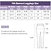 7th Element Plus Size Faux Leather Leggings Lightweight High Waisted for Womens Girls