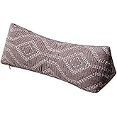 Neck & Cervical Pillows, Buckwheat Pillow Cervical Neck Roll Pillow Buckwheat Hulls Filling Cooling Round Pillows Lunch Break Buckwheat Pillow Office Waist Support Organic Buckwheat Pillow ( Color : B