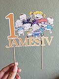 Rugrats Cake topper with name and age Rugrats party decor
