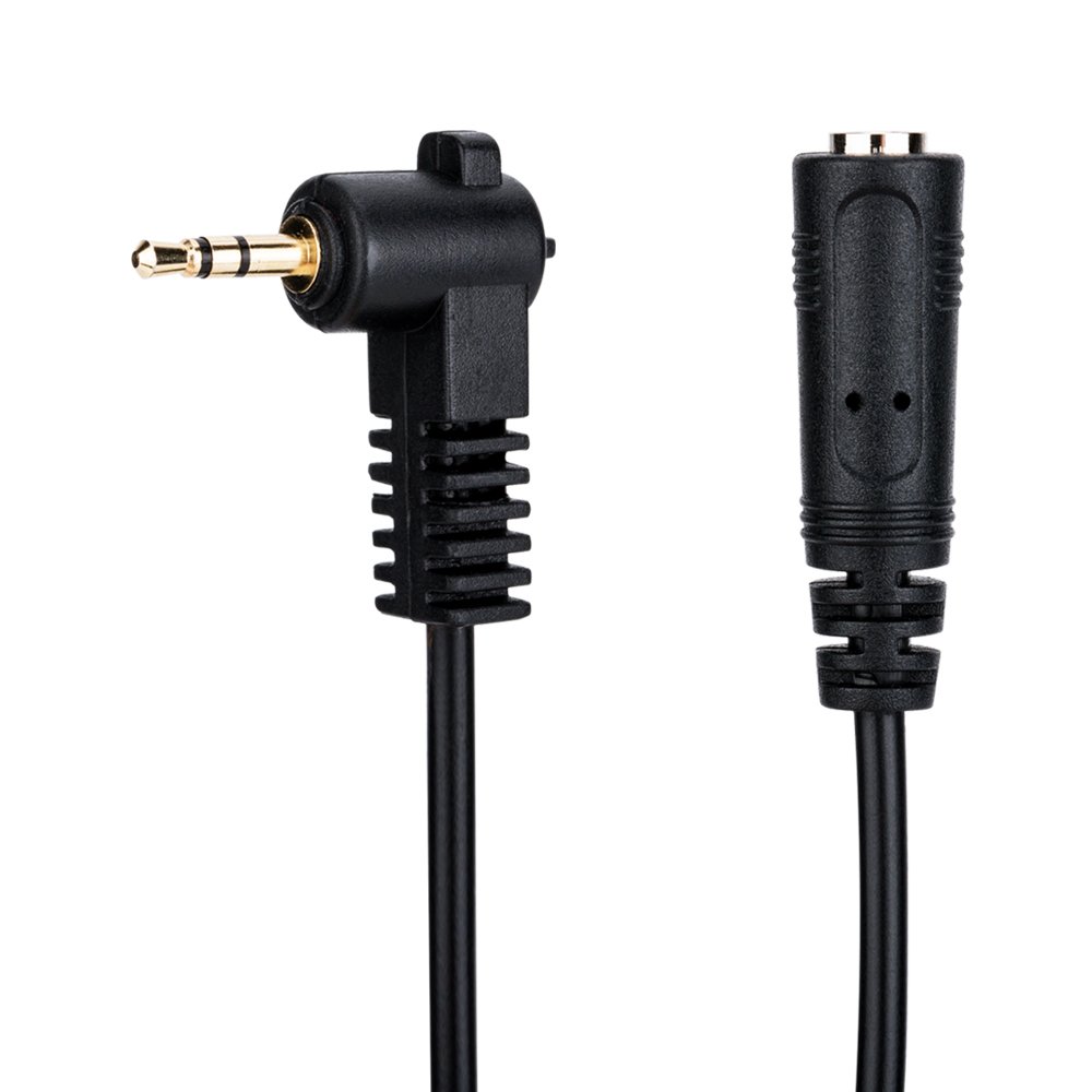JJC 3.5mm Female Mic Jack to 2.5mm Male Mic Jack Microphone Cable