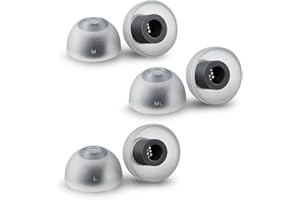 AZLA SednaEarfit MAX ASMR Standard(M/ML/L) - Earbud Tips for Wireless Headphones - Noise Canceling Earbuds Replacement Tips - Eartips Compatible with Sony, Beats, JLab, Samsung, Sennheiser, Skullcandy