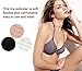 N NAANSI Women Bra Extensions - Bra Extender 2 Hook 1/2 inch Spacing, Pack of 6pcs
