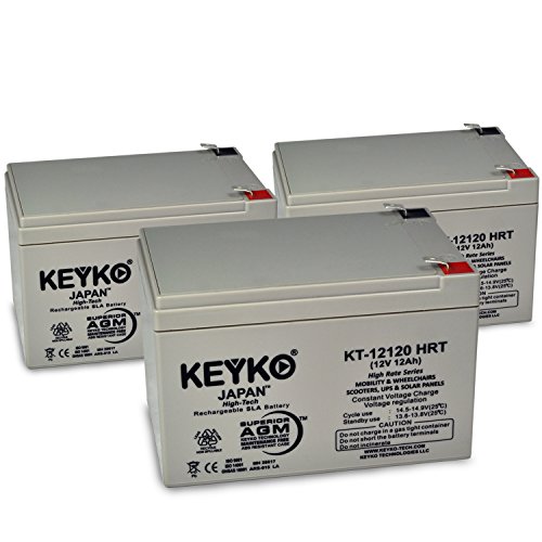 Buy 12v 12Ah SLA Sealed Lead AGM Deep Cycle Rechargeable Replacement