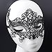 Redape 6 Pack Sexy Venetian Masquerade Lace Eye Mask, Black