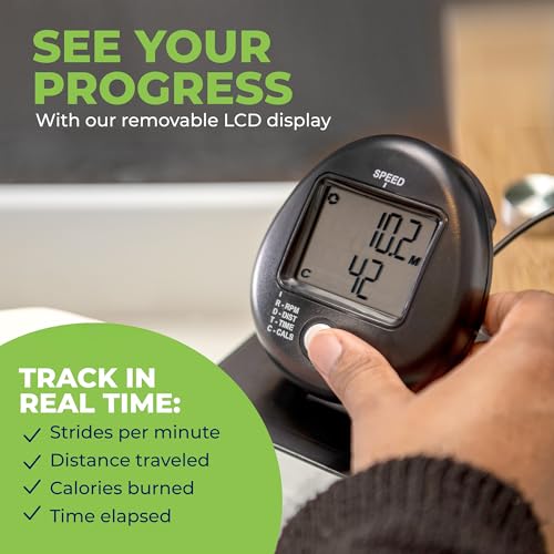 DeskCycle Under Desk Bike Pedal Exerciser - Stationary Bikes for Home & Office - Standard and Adjustable Height Versions