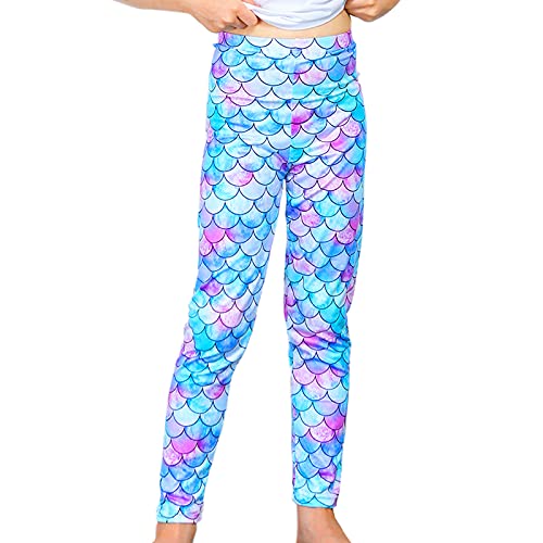 Girl Unicorn Leggings Kid Rainbow Legging Tights Trousers Slim Long Pants
