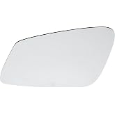 Dorman 57674 Driver Side Door Mirror Glass Heated with Backing Plate Compatible with Select BMW Models