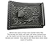 UT Kilts Scottish Kilt belt buckle #3 chrome finish (Chrome)