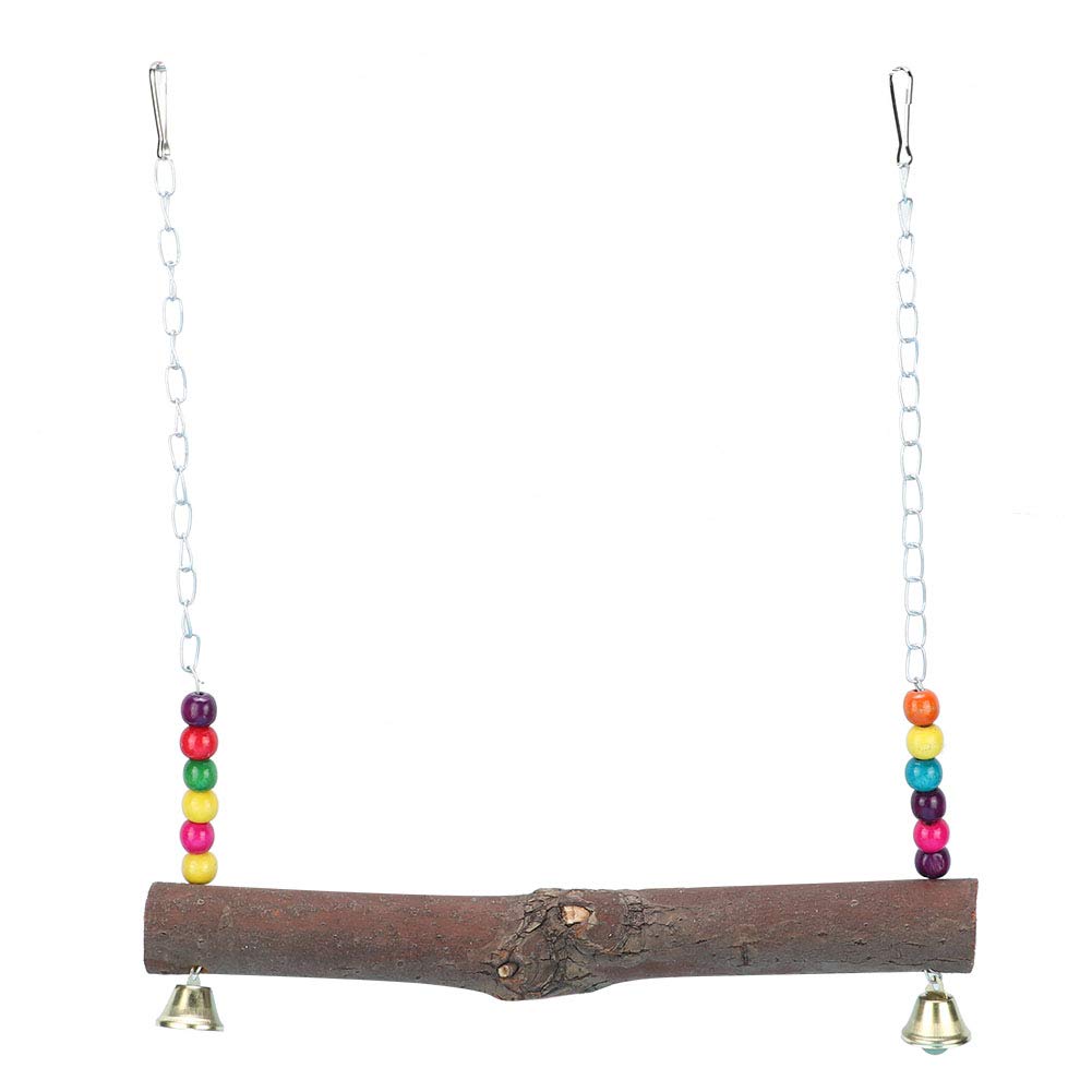 Chicken Swing Natural Wooden Toy Hen Medium Large Bird Macaw African Grey Cockatoo Toy