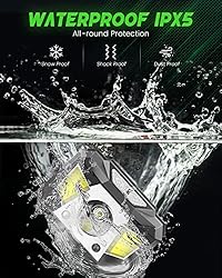 Victoper Headlamp Rechargeable 2 Pack, 1200 Lumens