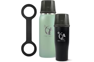 Ceres Chill Breastmilk Chiller Duo, One 24oz Chiller and One 12oz Demi Mini Chiller, Reusable Breastmilk Storage Container, Keeps Milk at Safe Temperatures for 20+ Hours, Connects W/Most Major Pumps