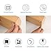 PROMENE Clear Rubber Feet Transparent Adhesive Bumper Pads, Round, Hemispherical, Trapezoid Shape, 192 Pieces