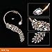 Holylove Crystal Costume Statement Necklace for Women Novelty Fashion Jewelry 1 pc with Gift Box- HLN0008 Crystal