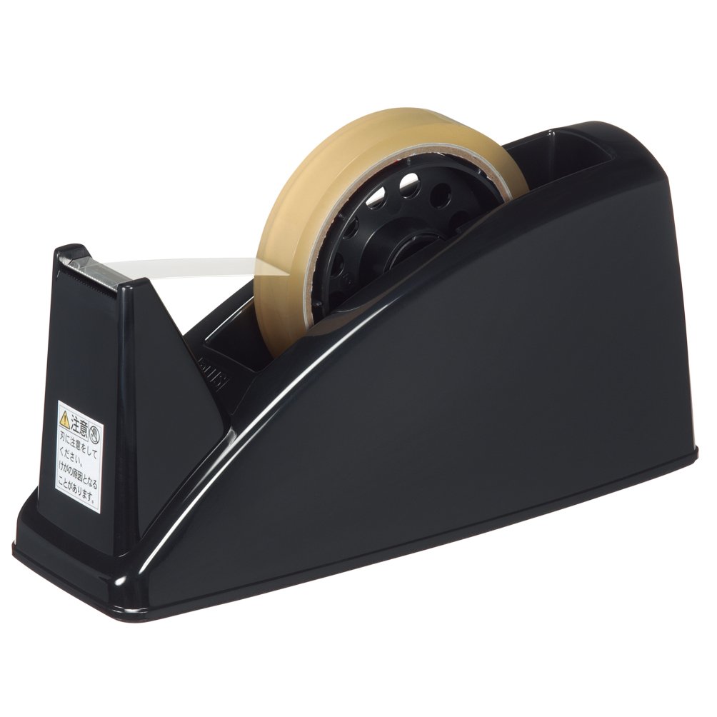 PLUS(プラス) テープカッター TC-101Eブラック 37-297商品画像