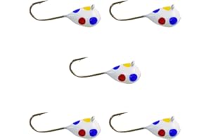 KENDERS OUTDOORS WONDERBREAD Glow Paint D-Style Tungsten JIGS (5-Pack)
