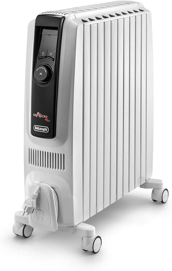 De'Longhi TRDX41025E Oil Filled Radiator, Dragon 4 Amazon.co.uk