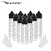 VEEAPE Soft PET Plastic Unicorn Bottles with Measurements, 60ml Portable Dropper Bottle with Childproof Cap & Long Thin Tip for liquid (10 pack + 6 Funnels)