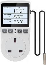 KETOTEK KT3100BL Temperature Controller Thermostat Plug 220V with LCD