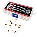 Hilitchi 550Pcs 0.1uF-10uF DIP Monolithic Multilayer Ceramic Chip Capacitors Assortment Kit (550)