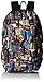Madpax Marvel Spiderman Comic Strip Backpack, Multi/Black