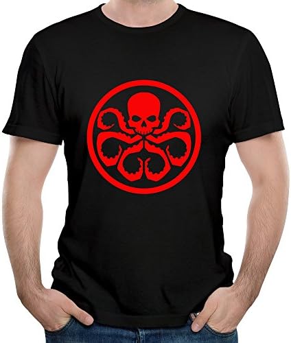 NBS Man Agent Carter HYDRA Logo Black M Tshirt
