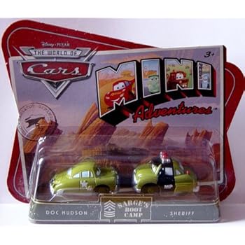 Amazon.com: Disney Pixar Cars Mini Adventures Sarge's Boot Camp Doc ...