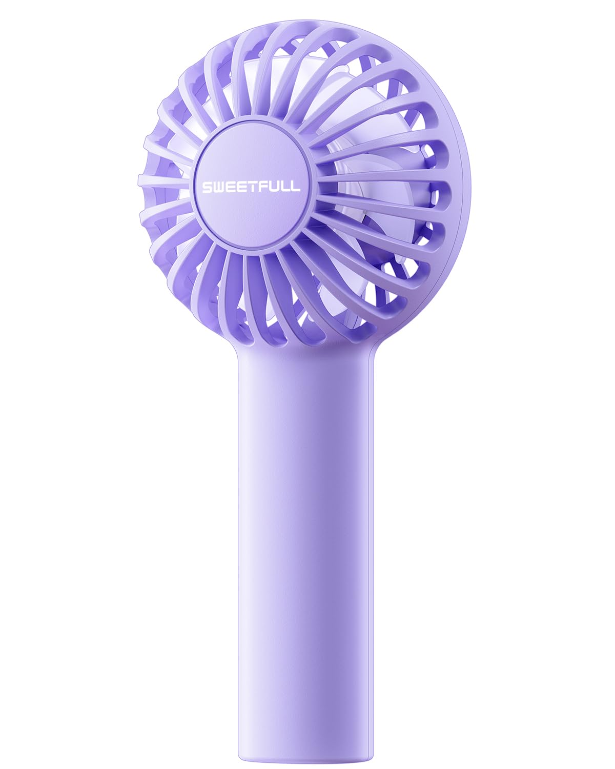 Photo 1 of SWEETFULL Mini Portable Fan Powerful Handheld Fan Rechargeable,3 Speeds Personal Small Hand Fan for Travel Makeup Eyelash Fan for Stylish Kids Girls Women USB Cute Design