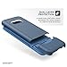 Galaxy S8 Case Blue - Encased Rebel Series Impact Armor (Samsung S8) Navy Blue