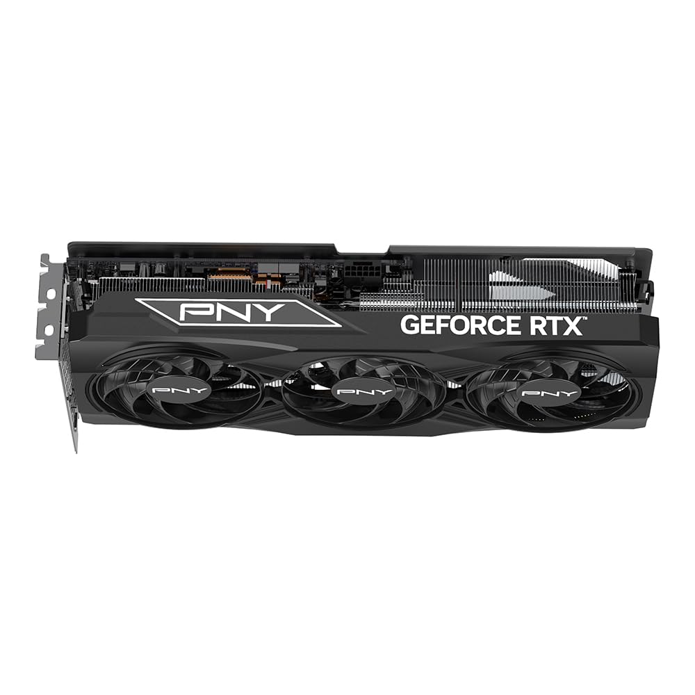PNY NVIDIA GeForce RTX 5070 Ti 16GB Overclocked Triple Fan Graphics Card (DLSS 4, PCIe® 5.0, HDMI®/DP 2.1, 2.9-Slot)