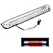 Estink 3rd Brake Light, Red White LED Lamp with Clear Lens for Chevy Silverado GMC C/K 1500 2500 3500 94-99