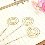 JANOU Circle Ring Loop DIY Craft Card Note Clip