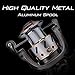 Sougayilang Fishing Reel Spinning -12+1BB Ultralight Smooth Powerful Spinning Reels for Freshwater Saltwater Bass Fishing（13bbdk-3000）